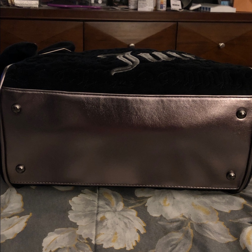 Juicy Couture Vintage Dreams black and silver daydreamer tote bag - Picture 5 of 7